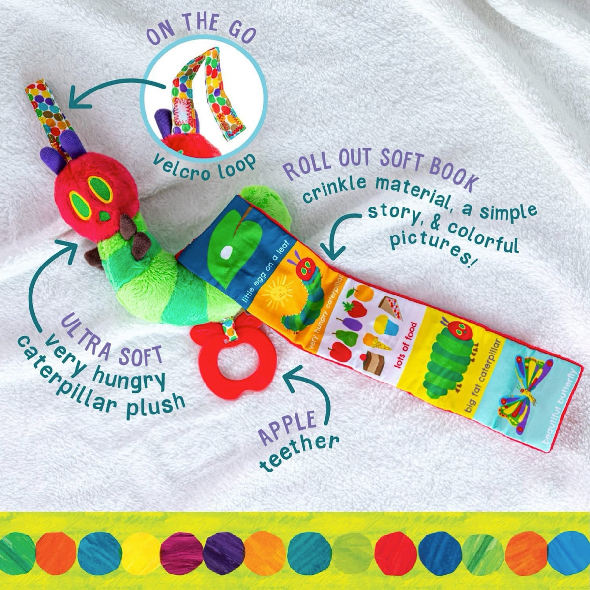 Eric Carle Roll-Out Activity Toy – Dimples Baby Brooklyn