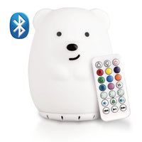 LumiPets Bear - Bluetooth - Children's Nursery Touch Night Light
