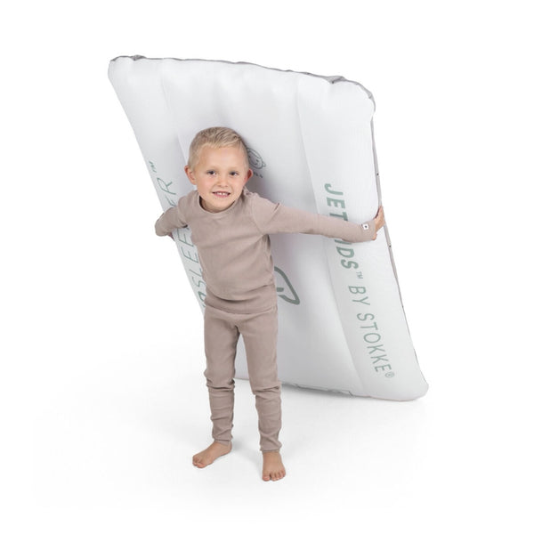 travel bed stokke CloudSleeper JetKids by Stokke Inflatable Kids' Bed – Dimples Baby Brooklyn