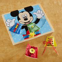 Melissa & Doug Disney Mickey Mouse Wooden Basic Skills Board