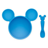 BUMKINS Mickey Mouse Silicone First Feeding Set